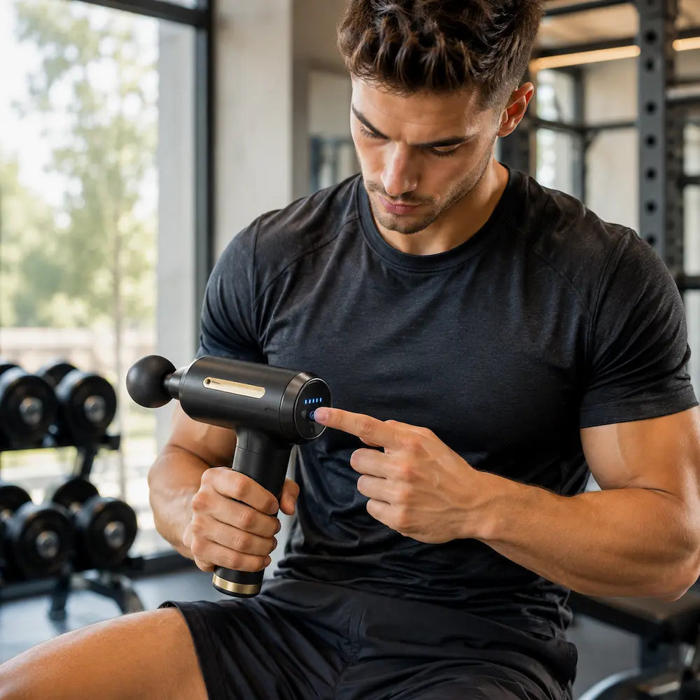 PulsePro™ – Pistola Massaggiante Muscolare